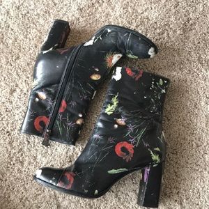 Matisse floral boots